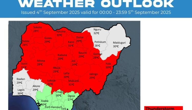 DAILY WEATHER OUTLOOK 05-09-2025