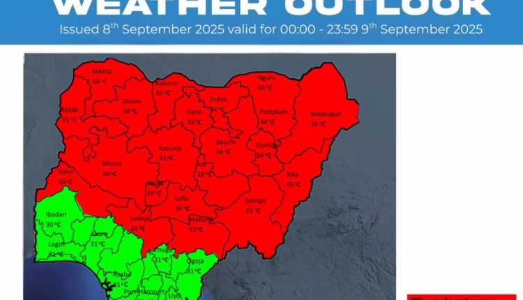 NiMET Weather 09-09-2025